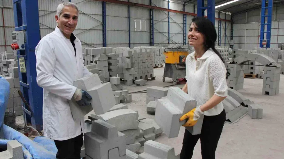 Askerler test etti, ‘lego beton’ uçaksavar mermisini durdurdu