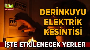 Derinkuyu'da 24 Mart'ta Elektrik Kesintisi Olacak mı? Detaylar Burada!