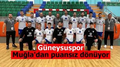 Güneysuspor, Muğla'dan puansız dönüyor