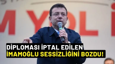 Diploması İptal Edilen İmamoğlu Sessizliğini Bozdu!