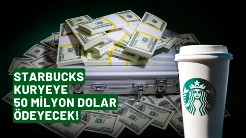 Starbucks, Kuryeye 50 Milyon Dolar Ödenecek