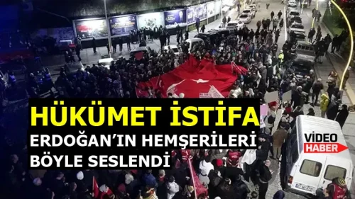 AKP'li Cumhurbaşkanı Erdoğan'a hemşerileri Rize'den böyle seslendi: Hükümet istifa