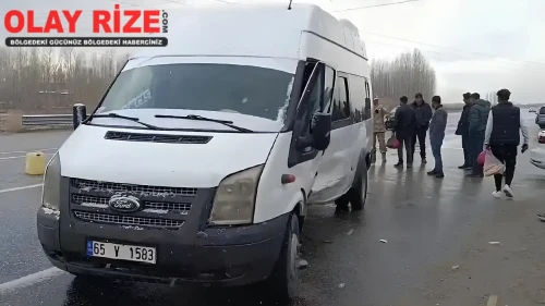 Patnos-Erciş karayolunda trafik kazası: İki sürücü yaralandı!