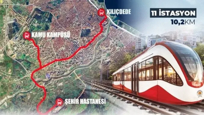 Samsun’da Yeni Tramvay Hattı Güzergahı Neresi?