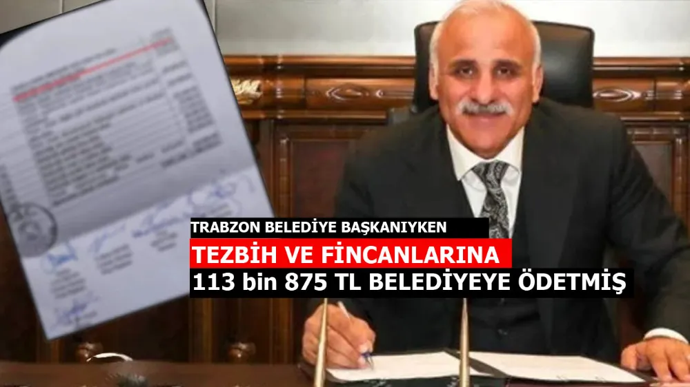 Belediye Başkanıyken 113 bin TL