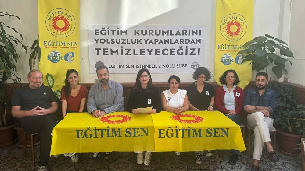 Eğitim Sen: Eğitim kurumlarında yolsuzluğa geçit vermeyeceğiz!