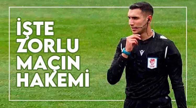 RİZESPOR KONYASPOR MAÇININ HAKEMİ BELLİ OLDU