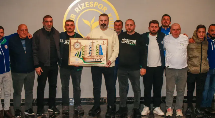 Çaykur Rizespor Başkanı İbrahim Turgut, Taraftarlarla Buluştu