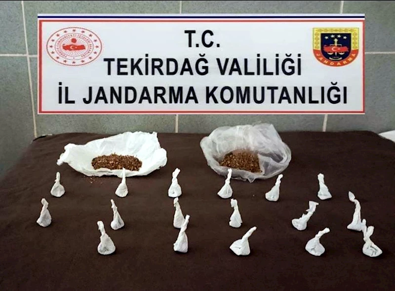 Tekirdağ’da uyuşturucu operasyonunda 8 gözaltı