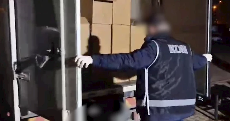 Kayseri’de 1 ton 135 kilo kaçak tütün ele geçirildi