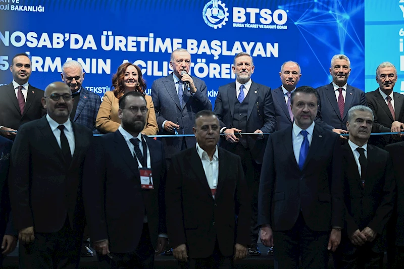  BTSO EDK Ödül Töreni Cumhurbaşkanı Erdoğan’ın katılımıyla gerçekleştirildi