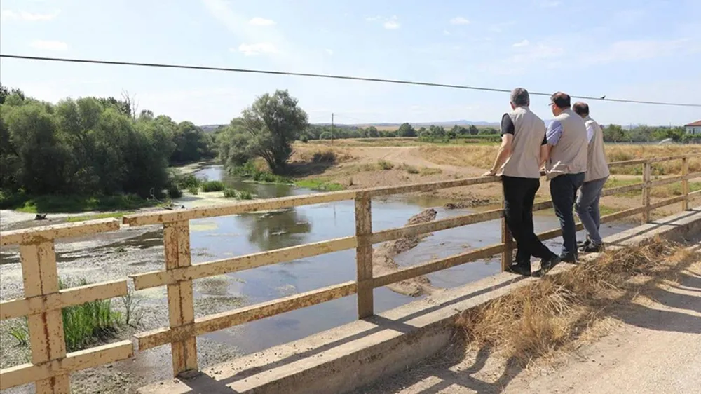Tunca Nehri’nde kuraklık alarmı: Bulgaristan makamları ile görüşmeler yapıldı