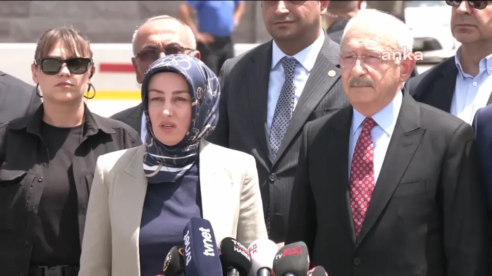 Kemal Kılıçdaroğlu ve Ayşe Ateş, Sinan Ateş davasıyla ilgili birlikte açıklama yaptı. Ateş: 