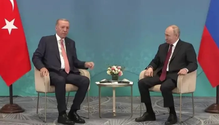 Cumhurbaşkanı Erdoğan-Putin görüşmesi başladı
