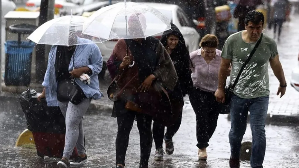 Meteoroloji il il uyardı: kuvvetli yağış ve rüzgâra dikkat!