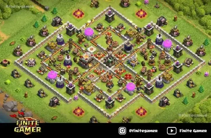 Clash of Clans 11. Seviye Köy Düzeni – Kopyalama Linkleri İle!