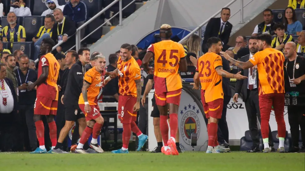 Dev derbide Galatasaray sevindi