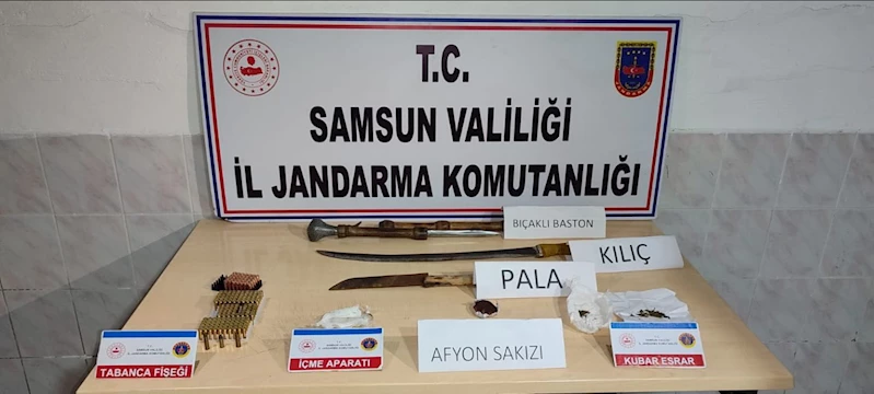 Samsun’da 2 farklı uyuşturucu operasyonu; 2 gözaltı