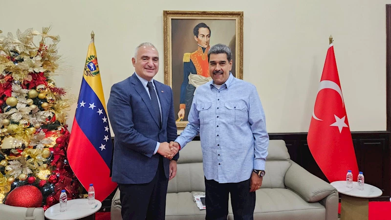 Bakan Ersoy, Venezuela lideri Maduro ile görüştü