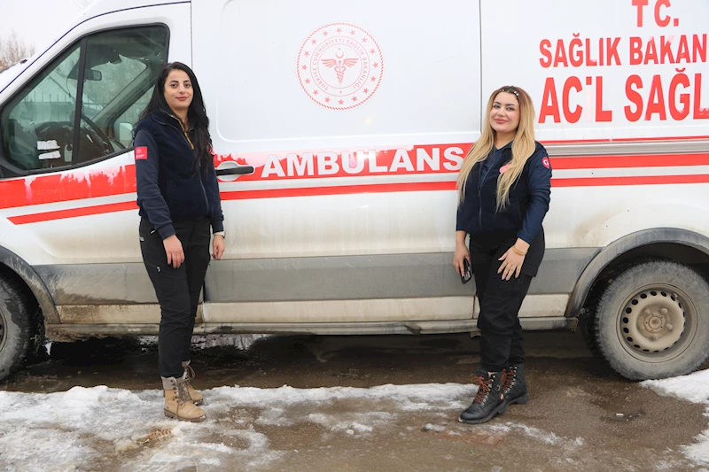 Yüksekova’nın kadın ambulans şoförleri