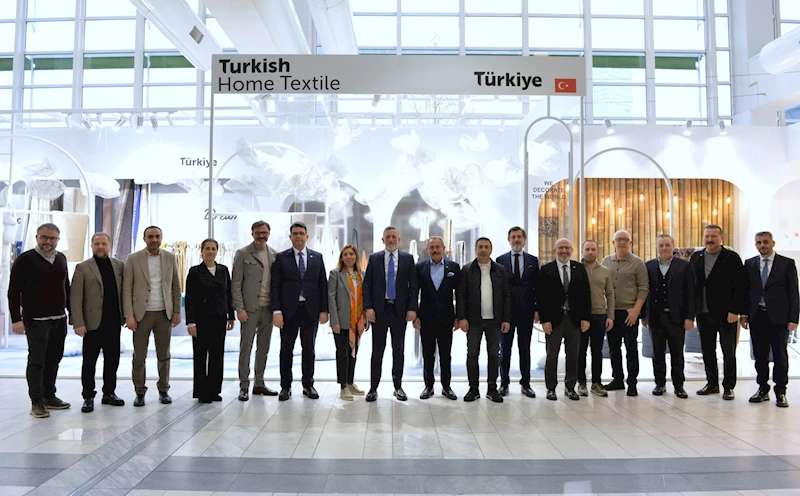  Bursa İş Dünyası,  KFA Organizasyonuyla Heimtextil Fuarı’nda