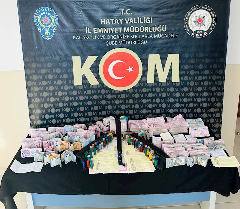 Hatay’da kumar oynamak isteyenleri borçlandıran tefecilere operasyonda 5 tutuklama