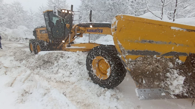 Doğu Karadeniz’de 141 köy ve mahalle yolu kardan kapandı