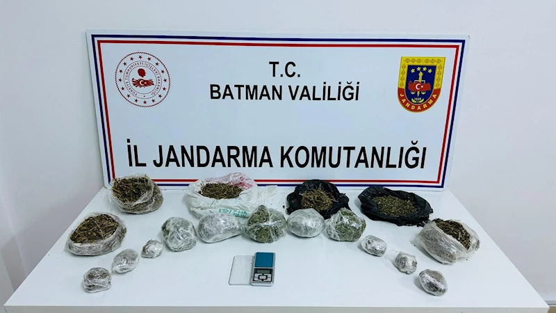 Batman’da uyuşturucu operasyonlarında 2 tutuklama