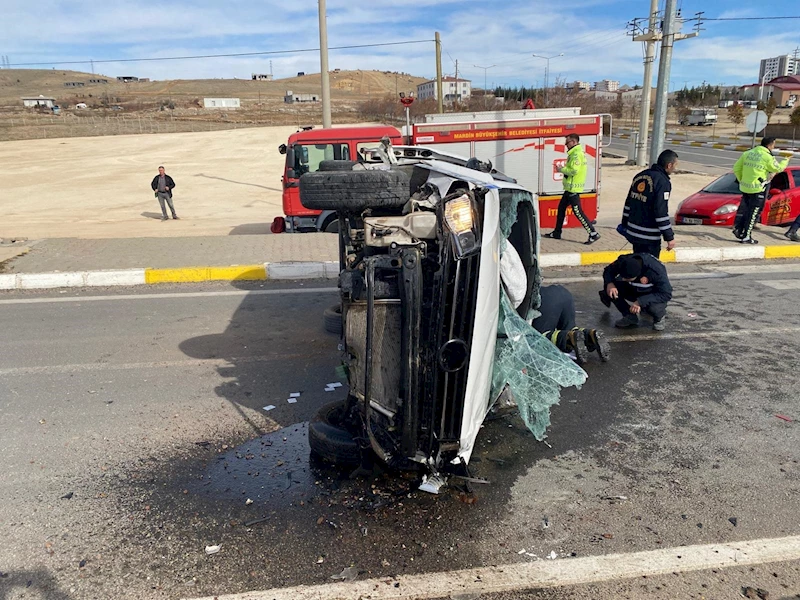 Mardin’de 2 trafik kazasında 4 kişi yaralandı