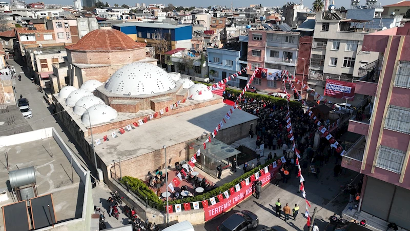 Hamam Müzesi ve Sabun Atölyesi ile Bey Mahalle Merkezi açıldı