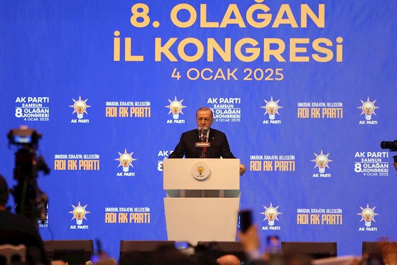 Erdoğan: Bölücü caniler ya silahlarını gömecekler ya da silahlarıyla birlikte toprağa gömülecekler