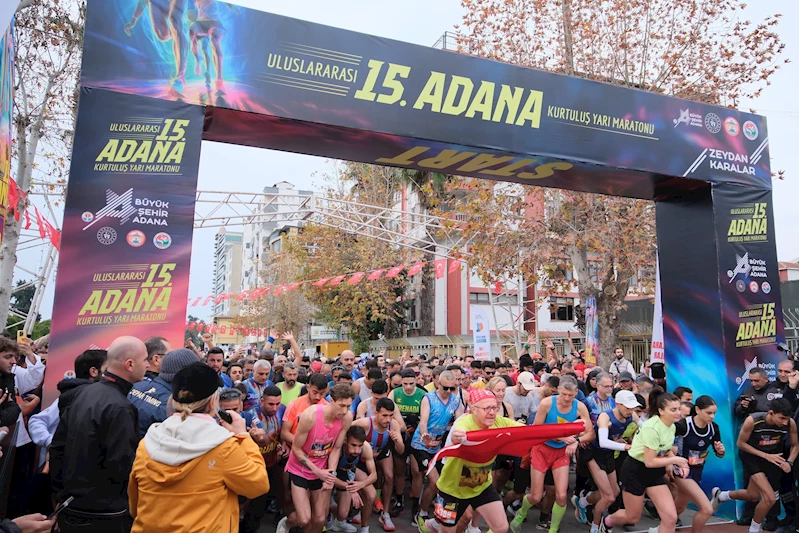 15’inci Uluslararası Adana Kurtuluş Yarı Maratonu’na rekor katılım  / Ek fotoğraflar