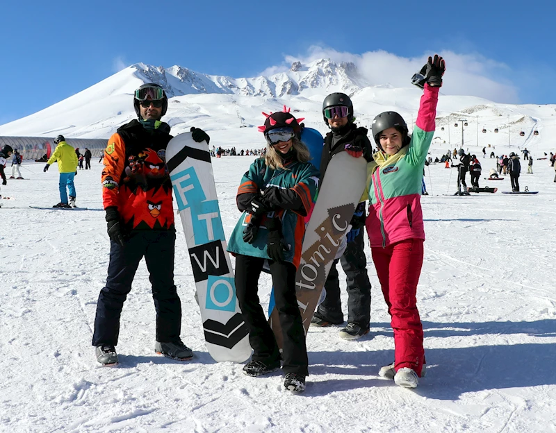 Erciyes’te, sömestir rezervasyonları yüzde 80