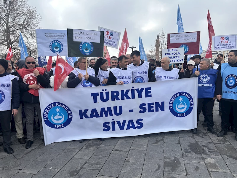 Sivas’ta kamu çalışanlarından refah payı beklentisi