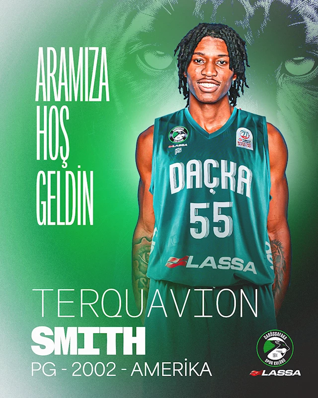 Darüşşafaka Lassa, Terquavion Smith’i kadrosuna kattı