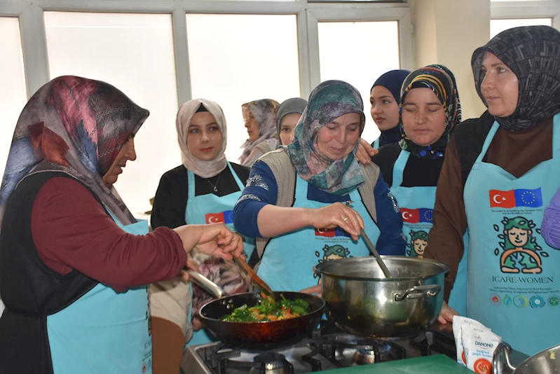 Niğde’de ev kadınlarına mutfakta sıfır atık eğitimi