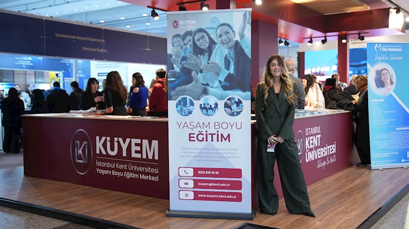 İstanbul Kent Üniversitesi, Eğitim ve Kariyer Fuarı’nda öğrencilerle bir araya geldi