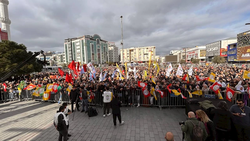 İstanbul - DEM Parti Eş Genel Başkanı Tülay Hatimoğulları: Barışa her zamankinden daha çok ihtiyacımız var