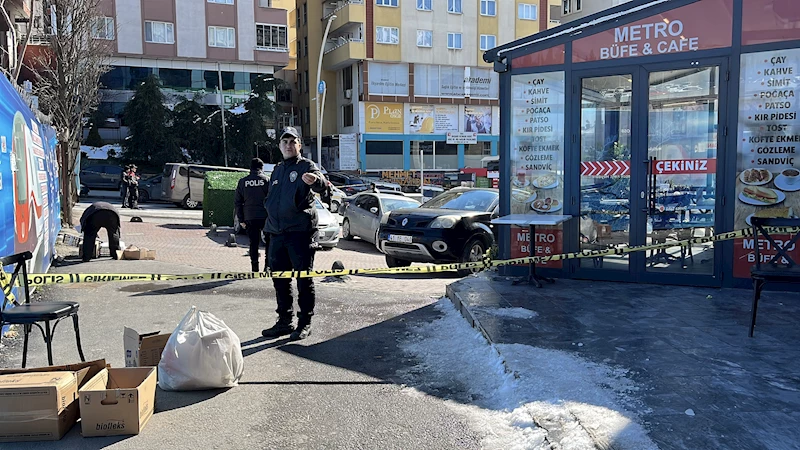 Lokantada bir kişiyi vurup, içeride bulunanları rehin aldı