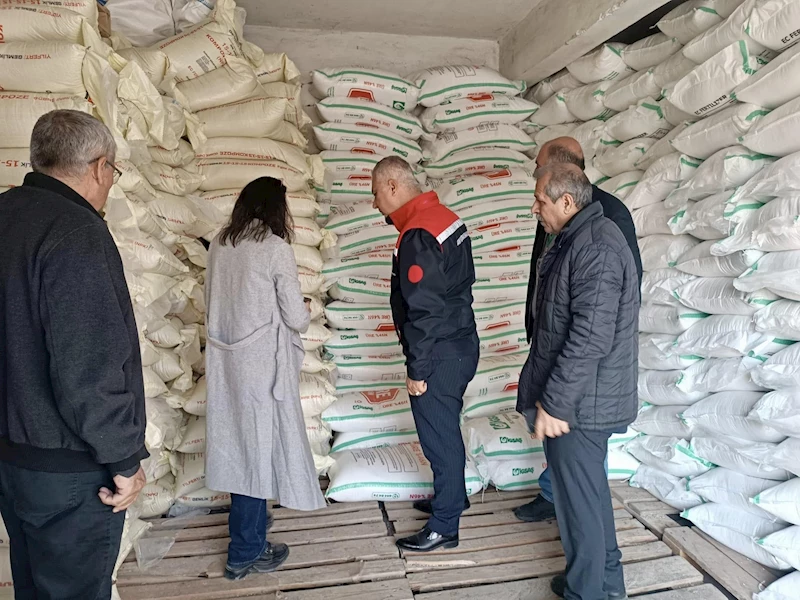 Hatay’da gübre satışı yapan iş yerleri denetlendi 