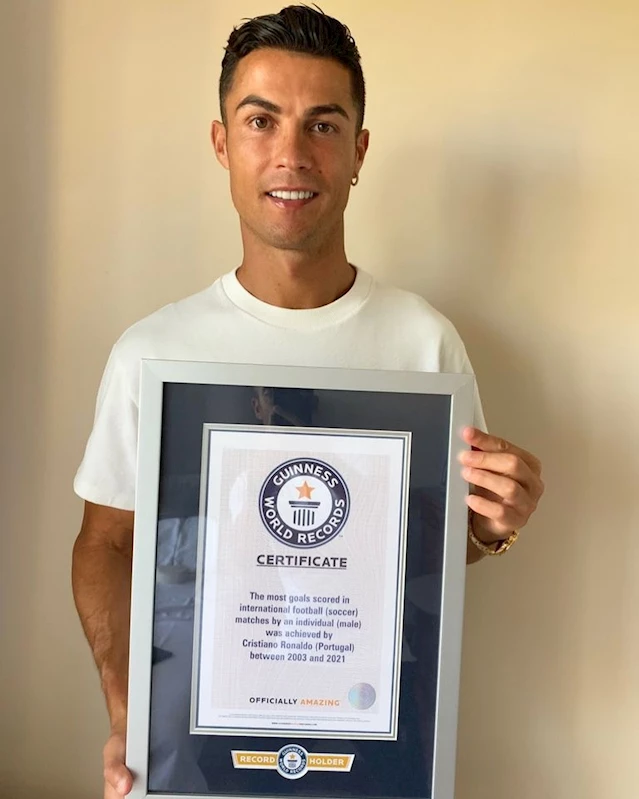 Guinness Ronaldo’nun doğum gününü rekorları ile kutladı