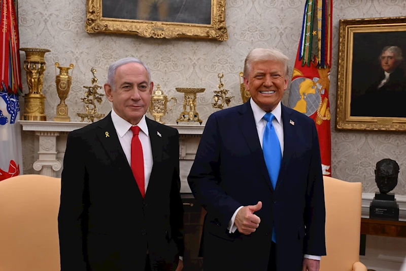 Trump ve Netanyahu Beyaz Saray