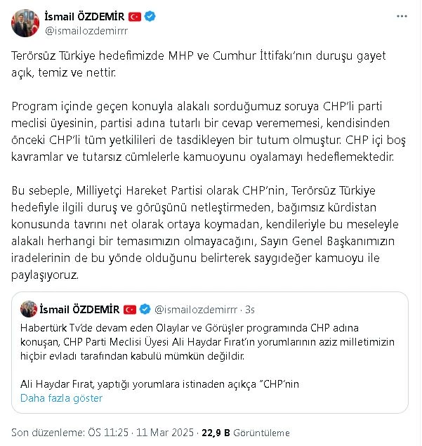 MHP ile CHP, 