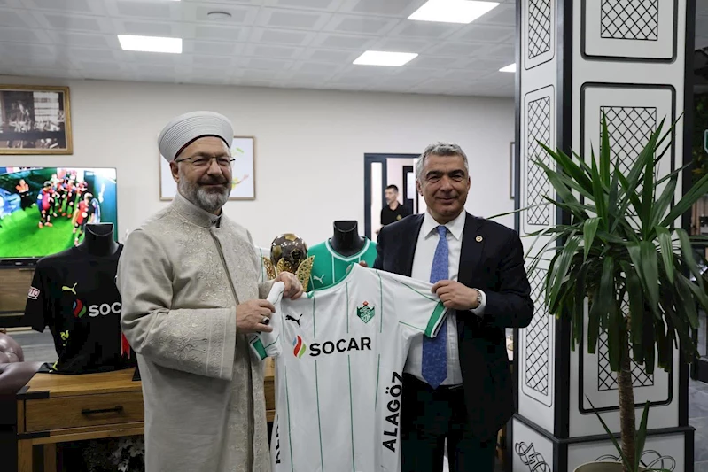 Diyanet İşleri Başkanı Ali Erbaş, Iğdır Spor