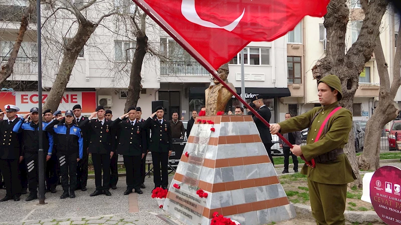  Çanakkale Savaşları kahramanı Cevat Paşa törenle anıldı