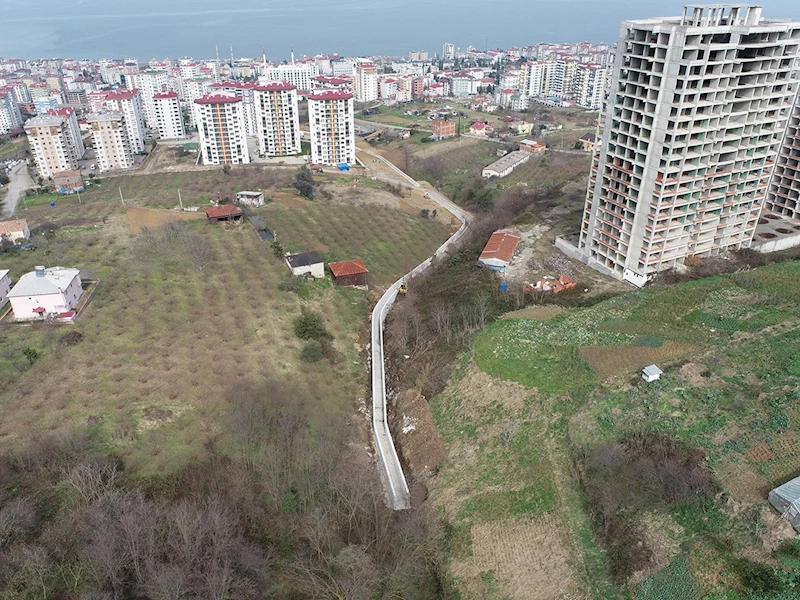 Akçaabat dereleri ıslah ediliyor