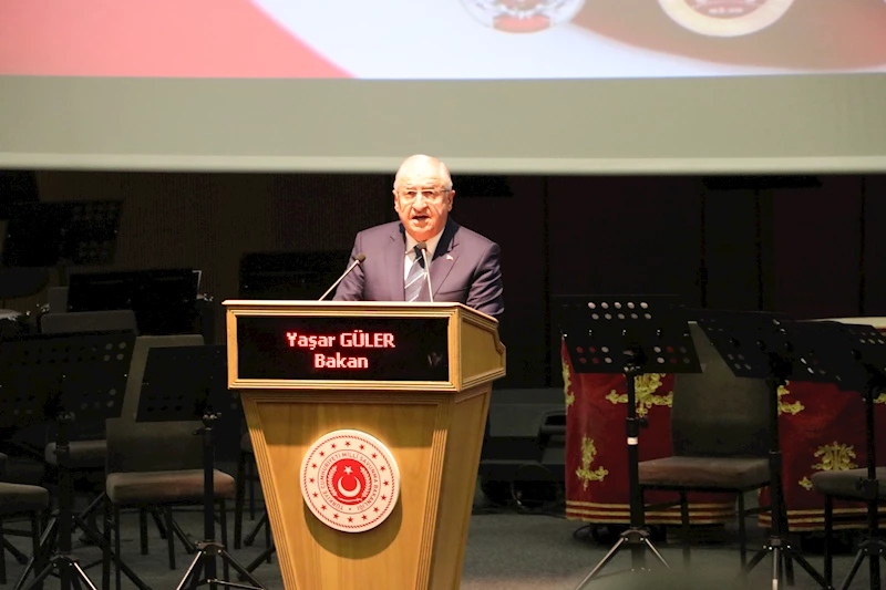 Bakan Güler: Terör örgütü koşulsuz silahlarını teslim etmelidir